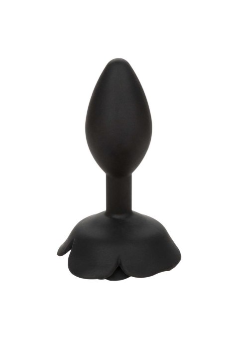 Large Rose Anal Plug Black Large Rose Anal Plug Black