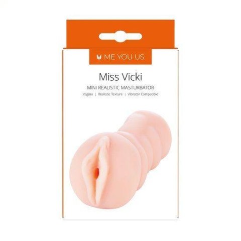 Masturbator- Me You Us Miss Vicki Mini Realistic Masturbator Flesh Masturbator- Me You Us Miss Vicki Mini Realistic Masturbator Flesh