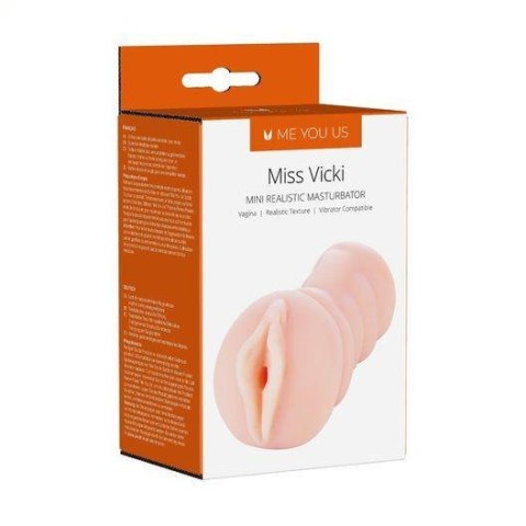 Masturbator- Me You Us Miss Vicki Mini Realistic Masturbator Flesh Masturbator- Me You Us Miss Vicki Mini Realistic Masturbator Flesh