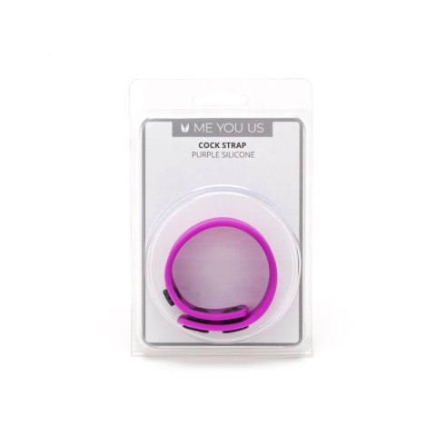 Me You Us Purple Silicone Cock Strap Me You Us Purple Silicone Cock Strap
