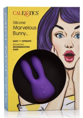 Stymulator króliczek - Silicone Marvelous Bunny Purple