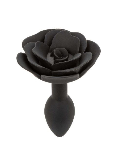 Small Rose Anal Plug Black Small Rose Anal Plug Black