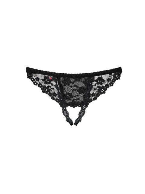 Obsessive - Letica stringi otwarte czarne S/M Obsessive - Letica stringi otwarte czarne S/M