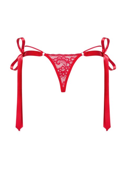 Obsessive - Lovlea stringi czerwone L/XL Obsessive - Lovlea stringi czerwone L/XL