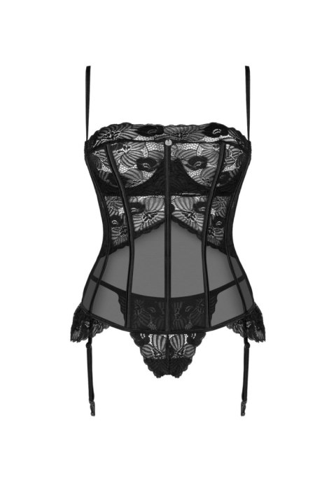 Obsessive - Serena Love gorset i stringi XL/2XL Obsessive - Serena Love gorset i stringi XL/2XL