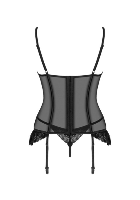 Obsessive - Serena Love gorset i stringi XL/2XL Obsessive - Serena Love gorset i stringi XL/2XL