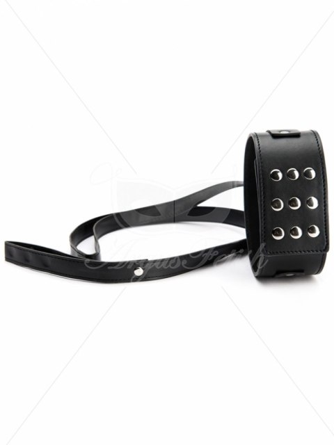Smycz z obrożą - Black Collar With Leash Smycz z obrożą - Black Collar With Leash