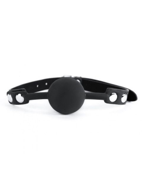 Black Silicone Ball Gag Black Silicone Ball Gag