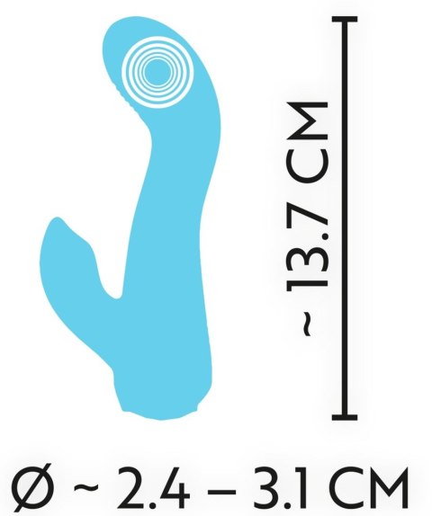 Cuties Mini Vibrator blue 4 Cuties Mini Vibrator blue 4