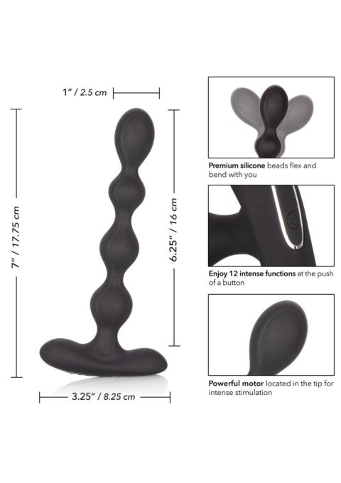 Eclipse Slender Beads Black Eclipse Slender Beads Black