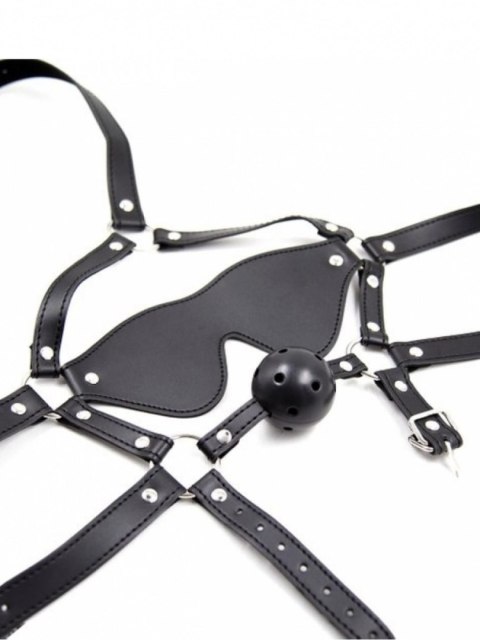 Eye Mask With Ball Gag Eye Mask With Ball Gag