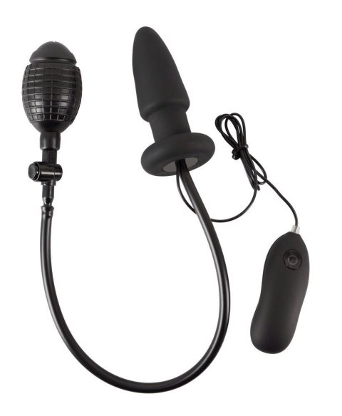 Inflatable vibrating butt plug Inflatable vibrating butt plug