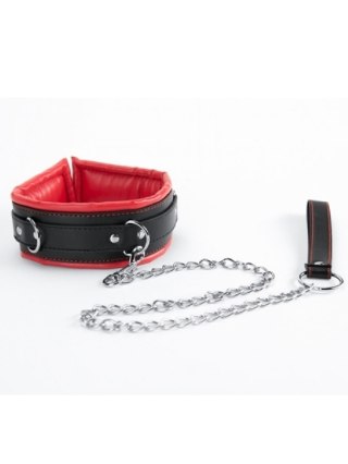 Smycz z obrożą - Red Collar And Leash