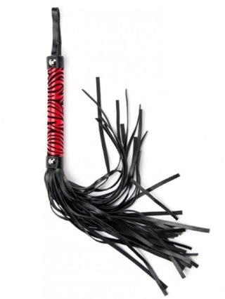 Pejcz - Red Small Leopard Flogger