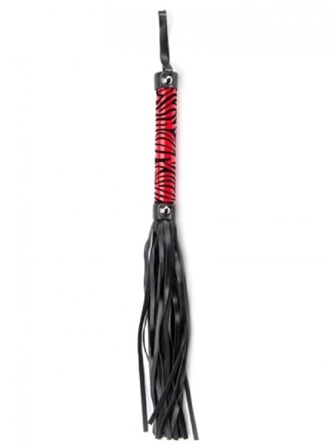 Pejcz - Red Small Leopard Flogger Pejcz - Red Small Leopard Flogger