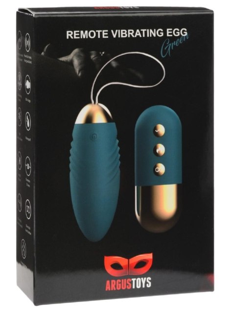 Remote Vibrating Egg Green Burst Remote Vibrating Egg Green Burst