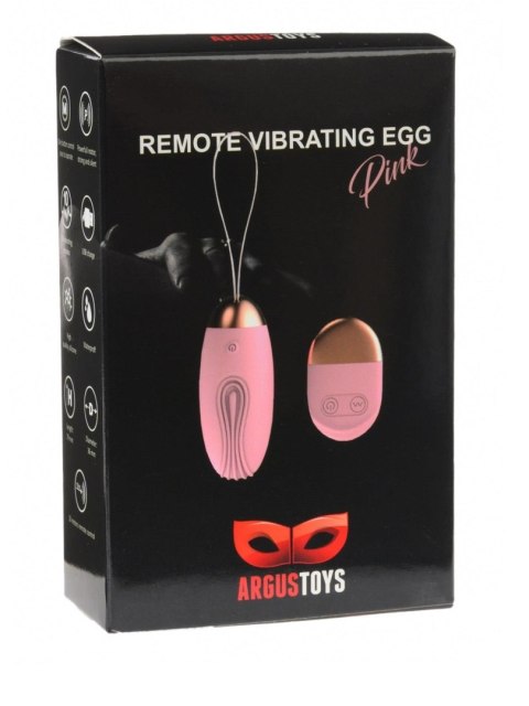 Remote vibrating egg pink Remote vibrating egg pink