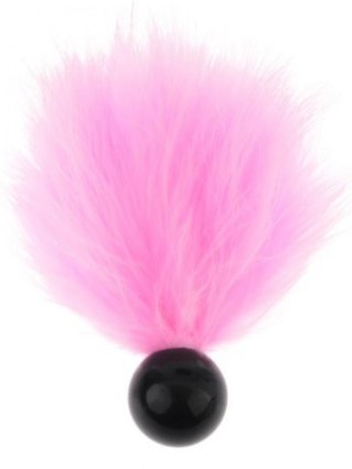 Piórko do łaskotania - Tickler with Ball Pink