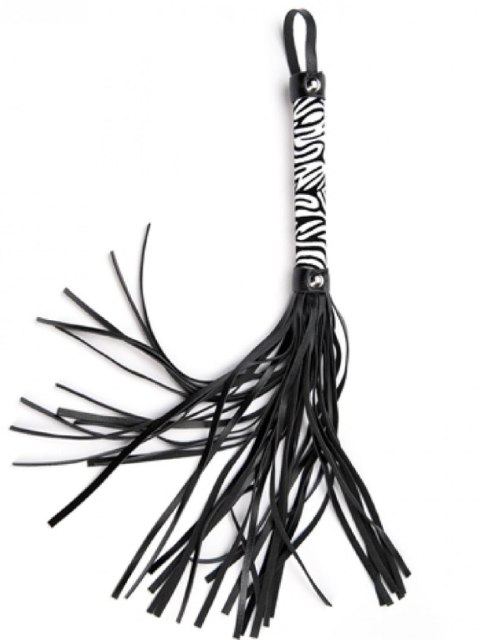 Pejcz - White Small Leopard Flogger Pejcz - White Small Leopard Flogger