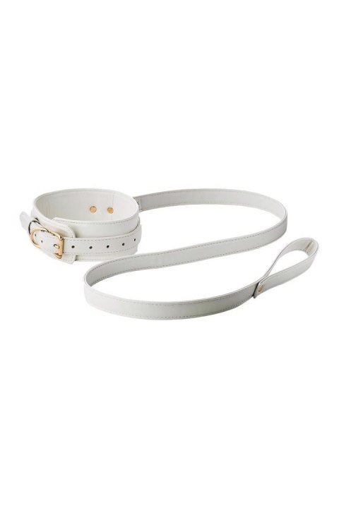 BLAZE ELITE COLLAR AND LEASH WHITE BLAZE ELITE COLLAR AND LEASH WHITE