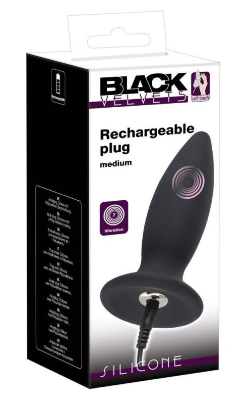 Black Velvets Recharge Plug M Black Velvets Recharge Plug M