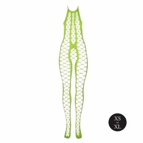 Ouch! - Bodystocking with Halterneck - Green - XS/XL Ouch! - Bodystocking with Halterneck - Green - XS/XL