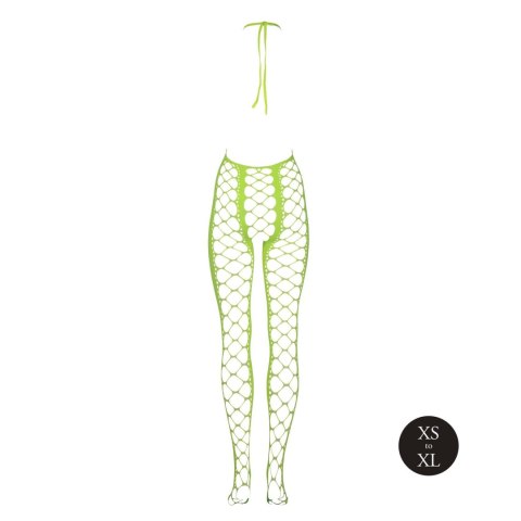 Ouch! - Bodystocking with Halterneck - Green - XS/XL Ouch! - Bodystocking with Halterneck - Green - XS/XL