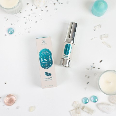 Secret Play - Żel stymulujący łechtaczkę - COCONUT CLITORAL BALM 15ml Secret Play - Żel stymulujący łechtaczkę - COCONUT CLITORAL BALM 15ml