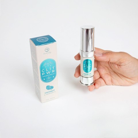 Secret Play - Żel stymulujący łechtaczkę - COCONUT CLITORAL BALM 15ml Secret Play - Żel stymulujący łechtaczkę - COCONUT CLITORAL BALM 15ml