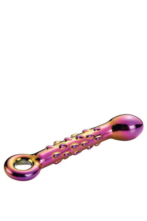 GLAMOUR GLASS RIBBED G-SPOT DILDO GLAMOUR GLASS RIBBED G-SPOT DILDO