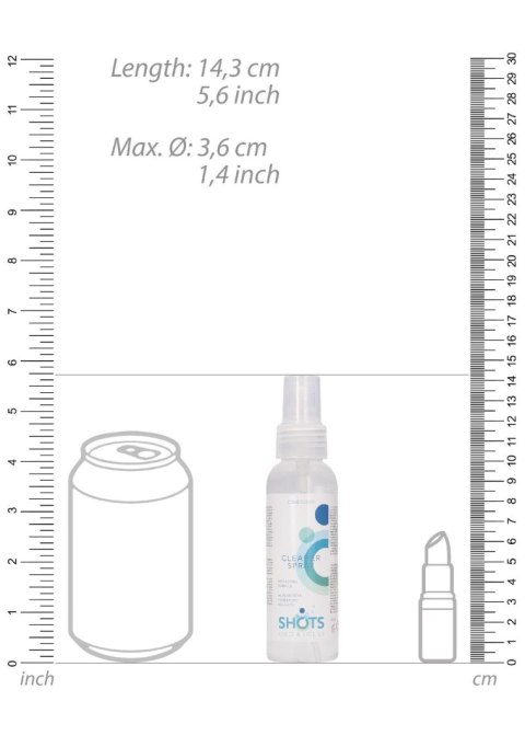 Shots - Spray czyszczący - Cleaner Spray - 100 ml Shots - Spray czyszczący - Cleaner Spray - 100 ml