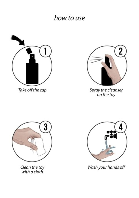 Shots - Spray czyszczący - Cleaner Spray - 100 ml Shots - Spray czyszczący - Cleaner Spray - 100 ml