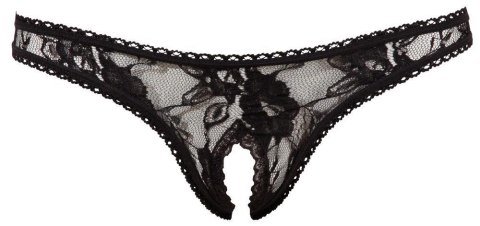 Cottelli - Stringi - Crotchless String black M Cottelli - Stringi - Crotchless String black M