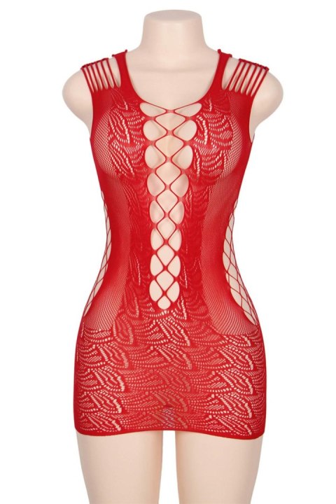 Sukienka - DRESS H3161 ROUG (Size: TU)