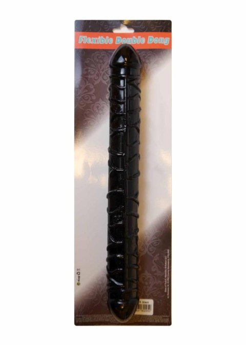 Dildo-Flexible Double Dong - Black Dildo-Flexible Double Dong - Black