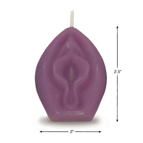 Eden's Candle - Vanilla Scented Vagina - Eggplant Eden's Candle - Vanilla Scented Vagina - Eggplant