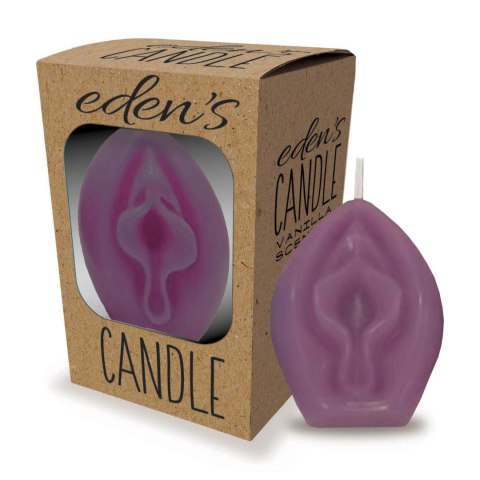 Eden's Candle - Vanilla Scented Vagina - Eggplant Eden's Candle - Vanilla Scented Vagina - Eggplant