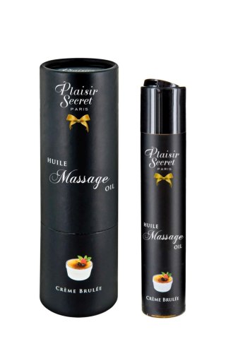 Plaisir Secret - Olejek do masażu - HUILE MASSAGE CREME BRULEE 59ML