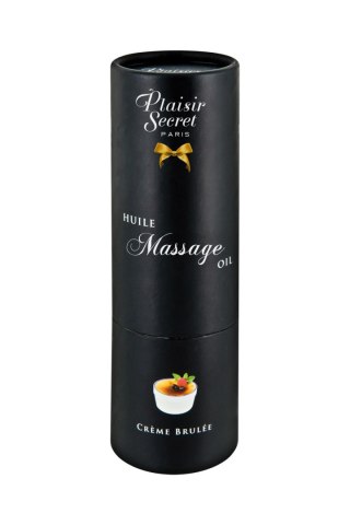 Plaisir Secret - Olejek do masażu - HUILE MASSAGE CREME BRULEE 59ML