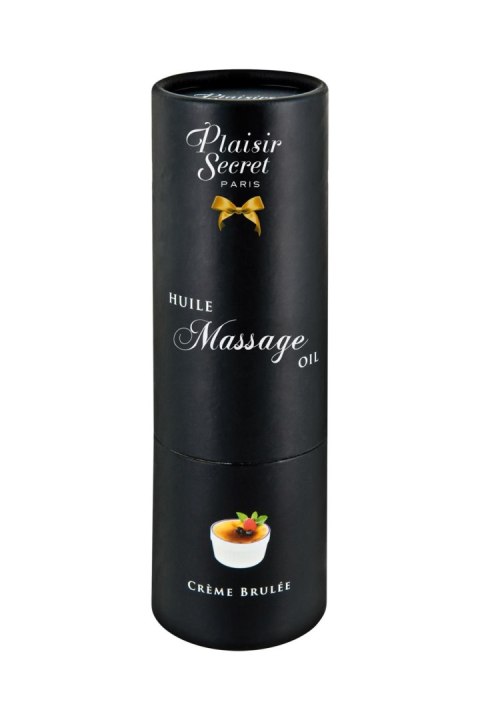 Plaisir Secret - Olejek do masażu - HUILE MASSAGE CREME BRULEE 59ML Plaisir Secret - Olejek do masażu - HUILE MASSAGE CREME BRULEE 59ML