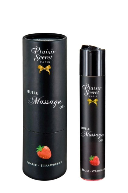 Plaisir Secret - Olejek do masażu - HUILE MASSAGE FRAISE 59ML