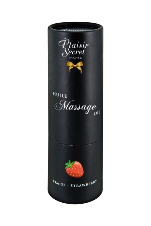 Plaisir Secret - Olejek do masażu - HUILE MASSAGE FRAISE 59ML Plaisir Secret - Olejek do masażu - HUILE MASSAGE FRAISE 59ML