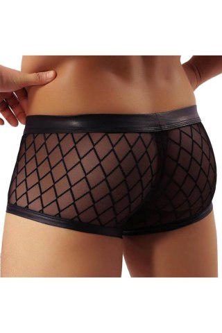 Comcorde - Bokserki - MEN'S BOXERS MP056 BLACK S