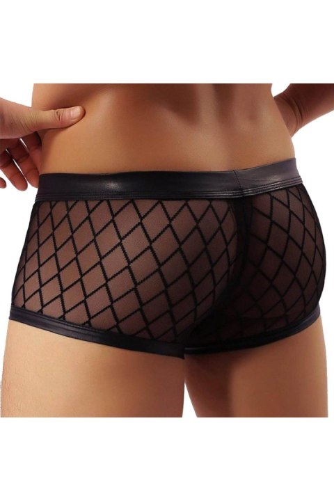 Comcorde - Bokserki - MEN'S BOXERS MP056 BLACK S