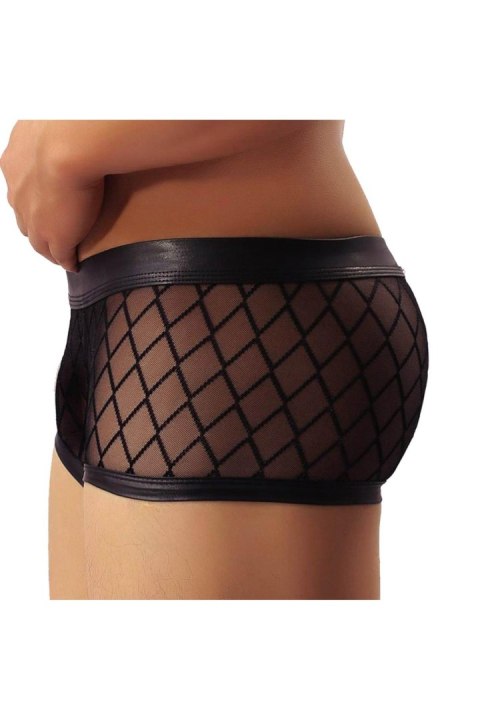 Comcorde - Bokserki - MEN'S BOXERS MP056 BLACK S