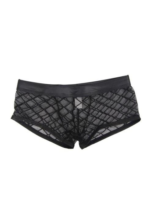 Comcorde - Bokserki - MEN'S BOXERS MP056 BLACK S