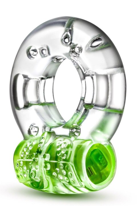 PLAY WITH ME AROUSER VIBRATING C-RING GREEN PLAY WITH ME AROUSER VIBRATING C-RING GREEN