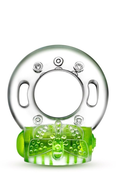 PLAY WITH ME AROUSER VIBRATING C-RING GREEN PLAY WITH ME AROUSER VIBRATING C-RING GREEN