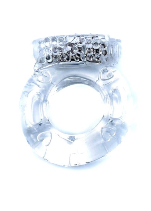 Pierścień-Vibrating CockRing Clear Pierścień-Vibrating CockRing Clear
