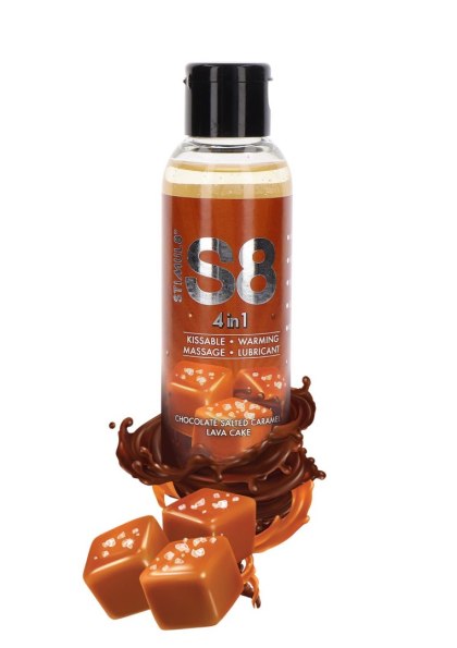 S8 - Żel smakowy rozgrzewający - 4-in-1 Dessert Lube 125ml Chocolate